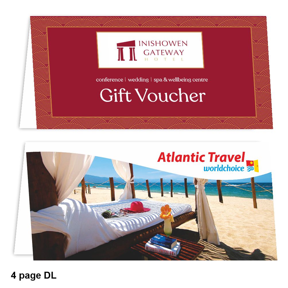 4 Page DL Vouchers