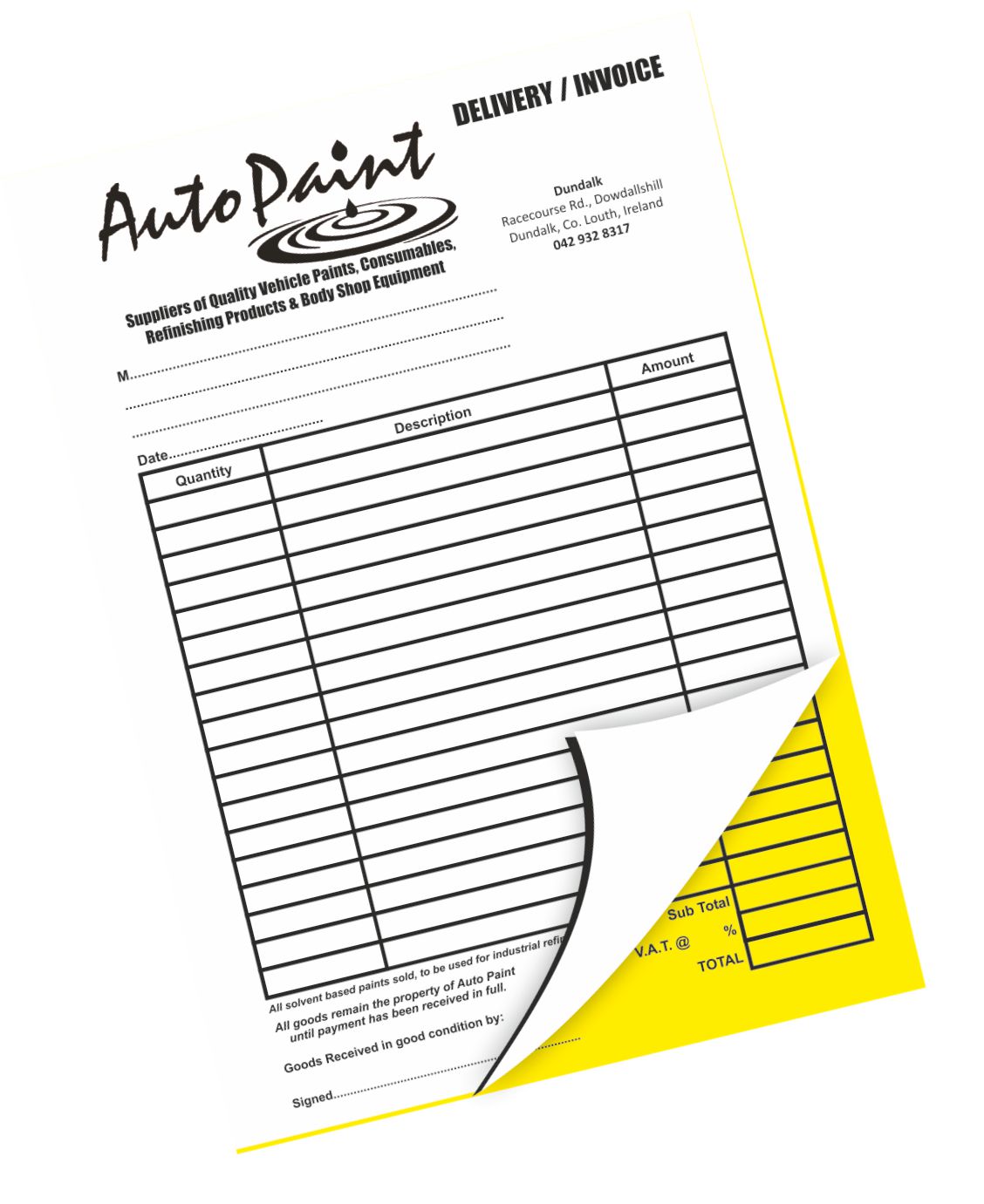 NCR Invoice Books - Image 2